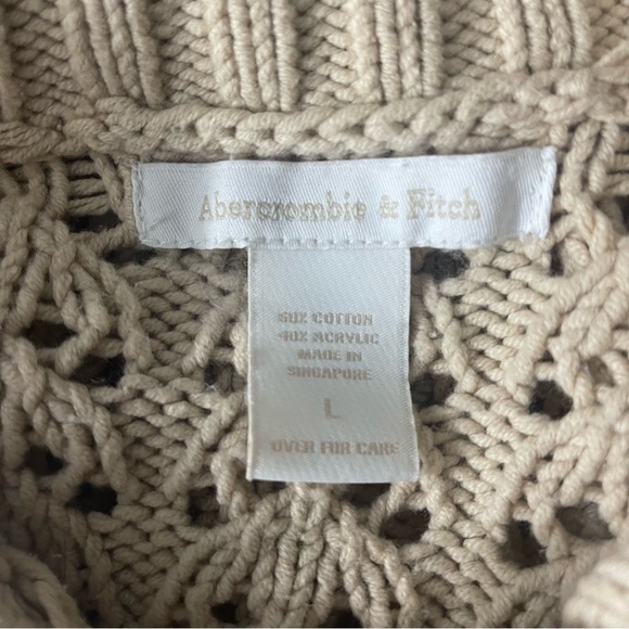 Abercrombie Women’s Tan Sweater L - Picture 3 of 4
